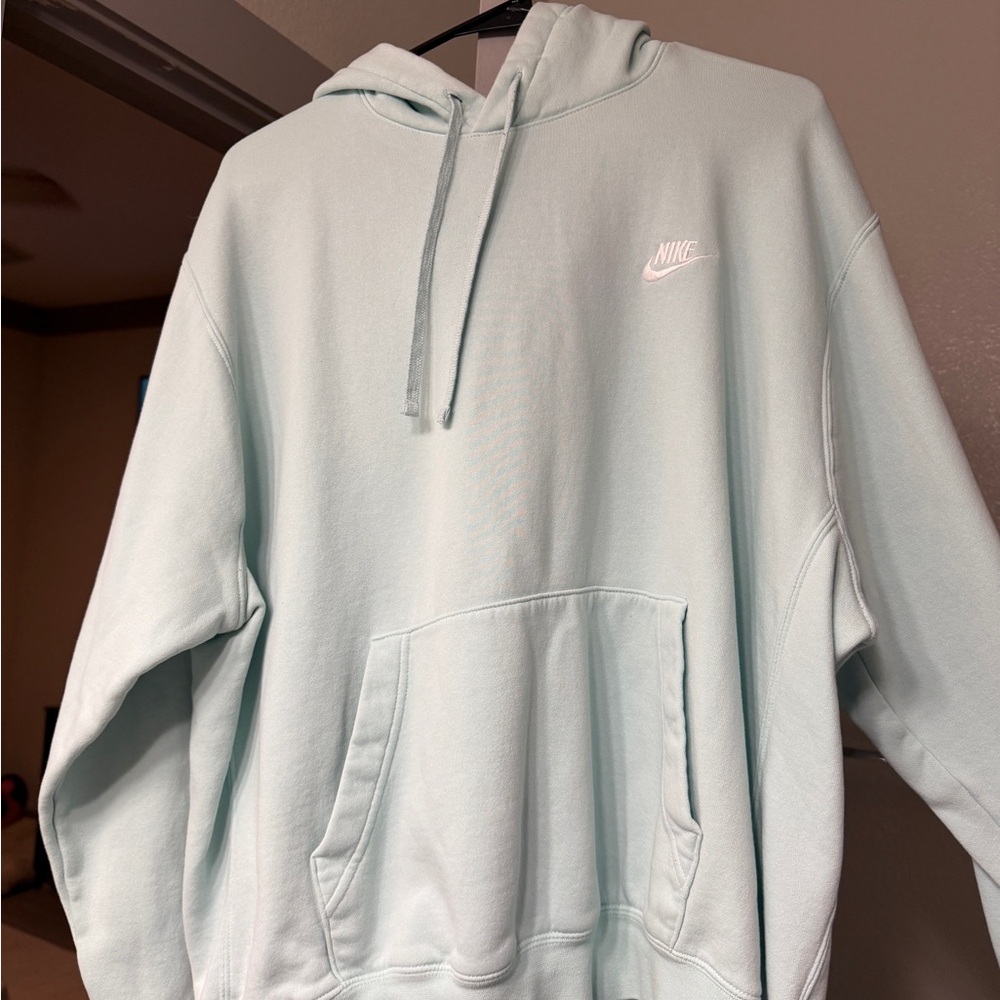 Nike Mint Blue Hoodie